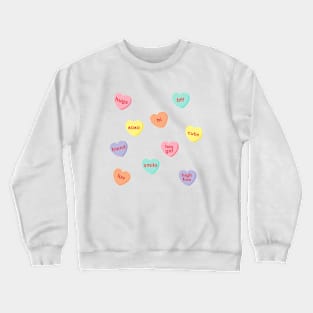 Heart Conversation Crewneck Sweatshirt